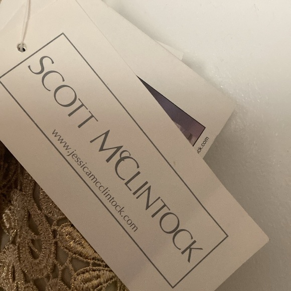 Vintage Jessica McClintock Scott McClintock millennium 2000 evening gown - Picture 6 of 9